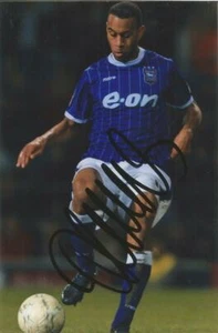 IPSWICH: DANNY HAYNES SIGNED 6x4 ACTION PHOTO + COA - Bild 1 von 1