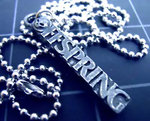 The Offspring Necklace Stainless Ball Chain New Skull Pendant Official UK - Picture 1 of 11