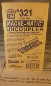 Desacoplador Kadee 321 código retrasado 100 entre rieles (1 par) - Imagen 1 de 1