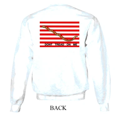 SUDADERA VINTAGE FLAG - DON'T THREAD ON ME-1ST NAVY JACK FLAG Foto 1 de 2