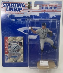 STARTING LINEUP FIGURE ALEX RODRIGUEZ MARINERS 1997 - Foto 1 di 3