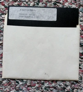 IOMEGA P/N 00403202 PC-0 UTILS. 2.314 5.25" Floppy Disk Software - VERY RARE! - Picture 1 of 5