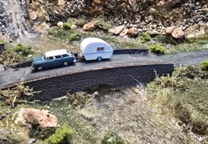 N scale 1:160 roadway stone bridge - Picture 1 of 7