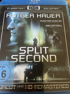Split Second (Region Free Blu-Ray) Rutger Hauer Classic Cult Collection - Picture 1 of 2