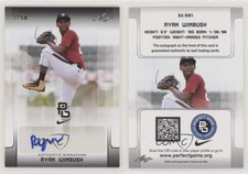 2017 Leaf Perfect Game National Showcase Black /50 Ryan Wimbush #BA-RW1 Auto