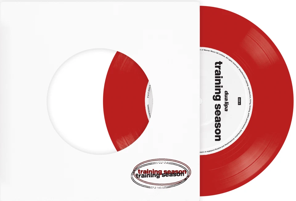 Dua Lipa - Training Season Limited RED 7" Vinyl NEU OVP - Bild 1 von 1
