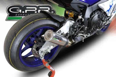 Silenciador de escape Yamaha YZF-R1 R1-M 2017-2020 GPR M3 titanio nuevo Foto 1 de 4