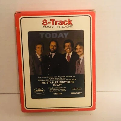 Vintage 1983 The Statler Brothers Today 8-Track Tape With Original Sleeve - Bild 1 von 4
