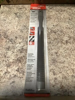 Crescent Nicholson 8 in. Special Purpose Wood Craft Rasp File ~ Black Diamond ® - Image 1 of 4