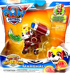 Paw Patrol Mighty Pups Super Paws Marshall Action Figure - Picture 1 of 4