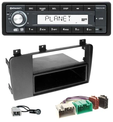 Continental MP3 AUX USB DAB 1DIN Autoradio für Volvo S60, V70, XC70 (04-09) - Bild 1 von 4