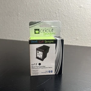 Cricut Imagine CR12 Schwarz Farbe Tinte HP Print Tintenstrahl Patrone Original NEU - Bild 1 von 2