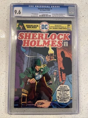 Sherlock Holmes #1 CGC 9.6 (DC Comics septiembre-octubre 1975) ⭐️⭐️⭐️⭐️ Foto 1 de 4