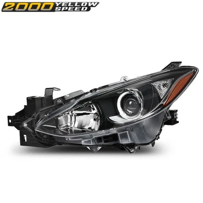 Headlight Left Driver Side Fit For 2014 2015 2016 Mazda 3 Hatchback Or Sedan - Image 1 of 4