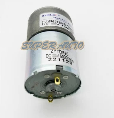 1Pcs New For ZYTD520 5000r/min DC motor ZGA37RG 73.6i DC12V rpm550 - Image 1 of 4