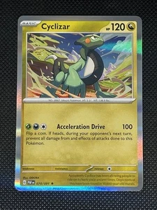 Cyclizar 070/091 Pokemon Sv: Paldean Fates Holo - Picture 1 of 2