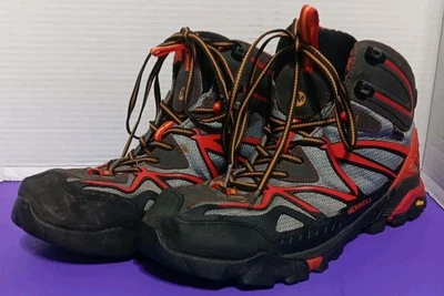 Red Merrell Capra Mid GORE-TEX Hiking Boot Size 10.5 Unifly Vibram Sole - Image 1 of 4