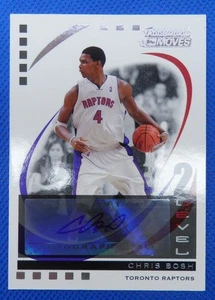 Chris Bosh 2006-07 Topps Trademark Moves #26 Autogramm #'d 126/149 - Bild 1 von 3