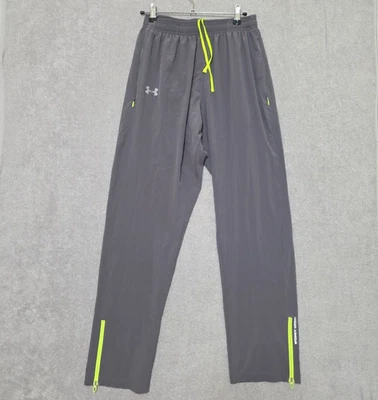 Pantalones Under Armour Gris Talla Grande Amarillo Fluorescente Foto 1 de 4