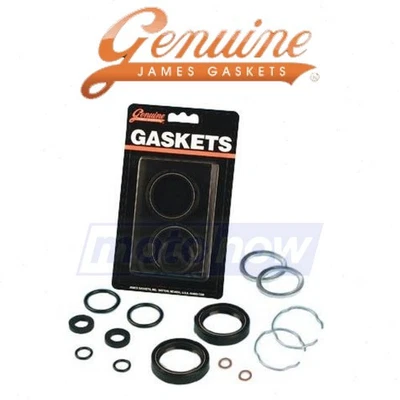 James Gasket Fork Seal Kit for 1999-2009 Harley Davidson FXSTB Night Train - gb Foto 1 de 4