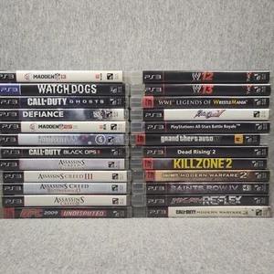 Lote de 24 juegos para PlayStation 3 sin probar - Imagen 1 de 15
