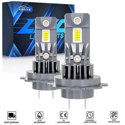 Комплект ярких светодиодных ламп для 4-дверной фары седана Kia Amanti 2004-2009 годов выпуска с вентилятором - Изображение 1 из 4