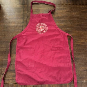 Dunkin Donuts Apron Maroon Made In USARARE Collectible - Picture 1 of 4