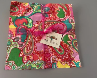 Benartex” Bahama Breeze” By Maria Kalinoski Layer Cake ** - Image 1 of 4