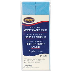 Cinta sesgada plegable única Wrights .875"X3yd-Delft 117-202-040 - Imagen 1 de 1