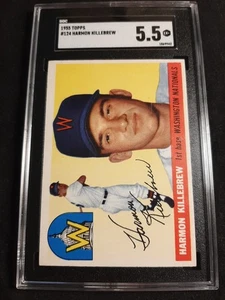 1955 Topps Harmon Killebrew #124 SGC EX+ 5.5 - Bild 1 von 2