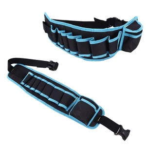 .Repair Tool Waist Bag Multi Function Canvas Electrician Storage Pouch Hardware - Picture 1 of 12