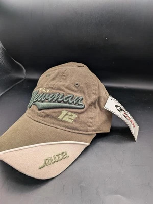 Boné vintage Ryan Newman #12 Alltel Racing Penske novo com etiquetas calibre Team - Imagem 1 de 4