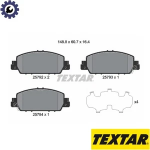 BRAKE PAD SET DISC BRAKE 2579201 FOR HONDA HR-V LEC3/L15BY/L15B4 1.5L 4cyl HR-V - Picture 1 of 8