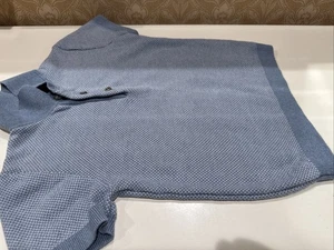 NEXT Kleinkind Junge Größe 3T-4T Kurzarm blau Strick Polo - Bild 1 von 4