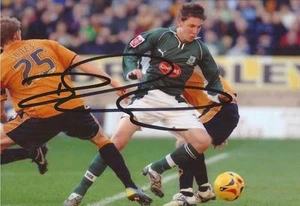 PLYMOUTH: DAN GOSLING SIGNED 6x4 ACTION PHOTO+COA - Picture 1 of 1