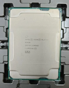 Processeur CPU Intel Xeon Platinum 8362B LGA4189 36 cœurs 72 threads 2,2 GHz - Photo 1/2