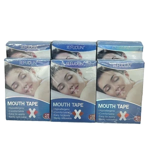6 Pack Sefudun Mouth Tape, 120 pcs Each Hypoallergenic EXP 4/2026 - Picture 1 of 3