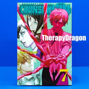 Chainsaw Man Vol. 7 English Manga Tatsuki Fujimoto Brand New Book Official VIZ - Picture 1 of 3