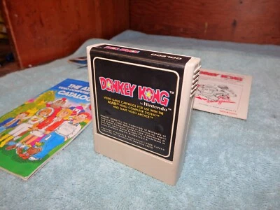 Donkey Kong (Atari 2600, 1982) Coleco Complete Manual Cleaned Tested 3D Glasses - Image 1 of 4