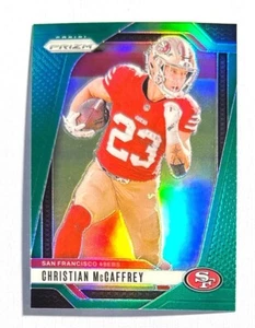 Christian McCaffrey ~ 2024 Panini Prizm ~ Green Prizm #250 - Picture 1 of 2