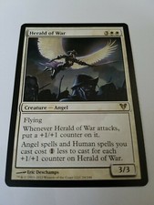 MTG Herald of War Avacyn Restored White Rare MAGIC THE GATHERING NM x1