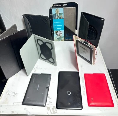 Lot of Assorted Tablets & Magnetic Tablet Cases - Image 1 of 4