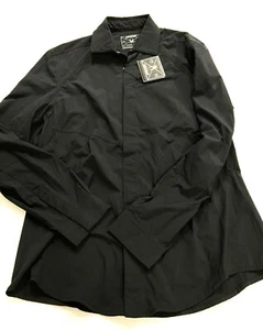 $180 Spyder Absolute Long Sleeve Shirt NWT Sz S,M,XL Black Tailored Button Down - Picture 1 of 9