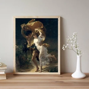 The Storm by Pierre Auguste Cot Poster Premium Quality Choose your Size - Picture 1 of 3