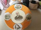 Rare Carlton Plate Depicting Sir James M Barrie Famous for Peter Pan