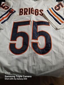 New #55 Lance Briggs Chicago Bears All STICHED Retired Jersey Mens NFL SIZE 2X