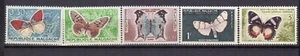 Madagascar 1960 papillons Y&T 341 à 344 5 timbres non oblitérés MNH /TE4312 - Picture 1 of 1