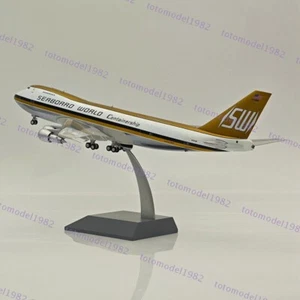 1:200 SEABOARD WORLD Boeing 747 / N701SW CON SOPORTE / IF742SW0224P VUELO 200 - Imagen 1 de 8