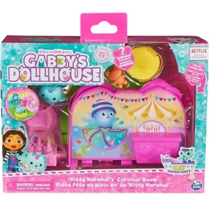 Dreamworks Gabbys Puppenhaus "Kitty Narwhal's Carnival Room" 6 Teile & Überraschung! - Bild 1 von 2