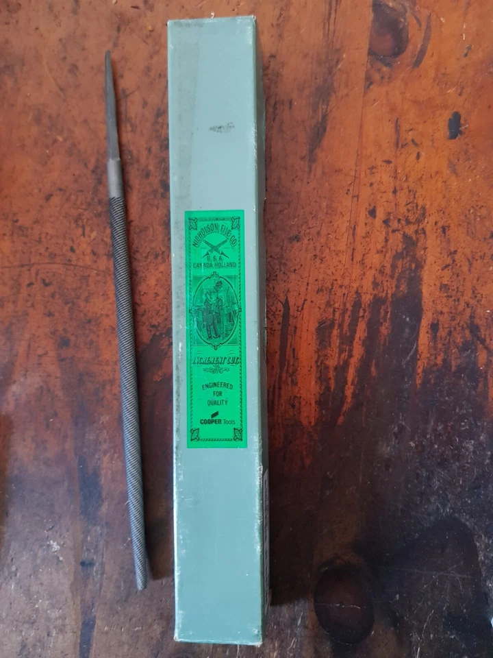 Nicholson Hand Files 8" Round bastard. no.11904 - image 1 of 1